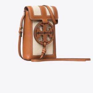 Tory Burch Miller canvas Quadrant Phone Crossbody